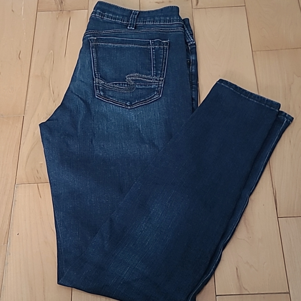 Silver Aiko Super Skinny Jeans W31 L31